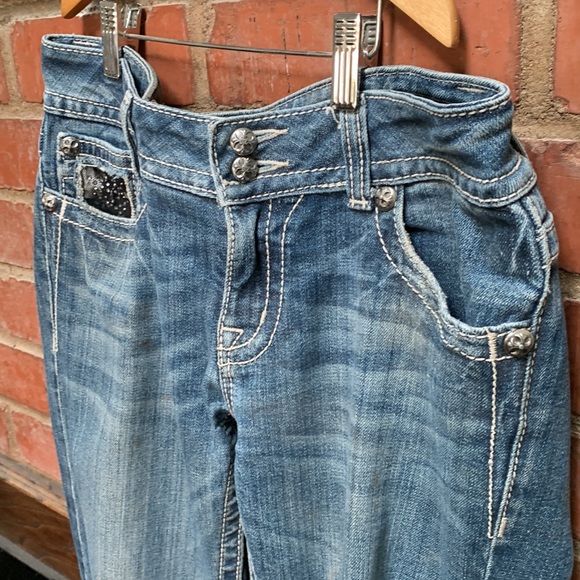 Miss Me boot cut jeans Dark 13 color - Picture 9 of 9